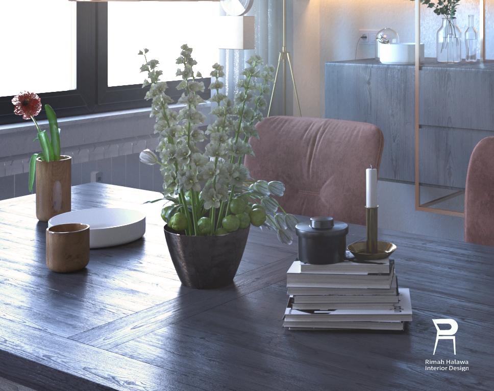 黑白简约餐厅设计-9