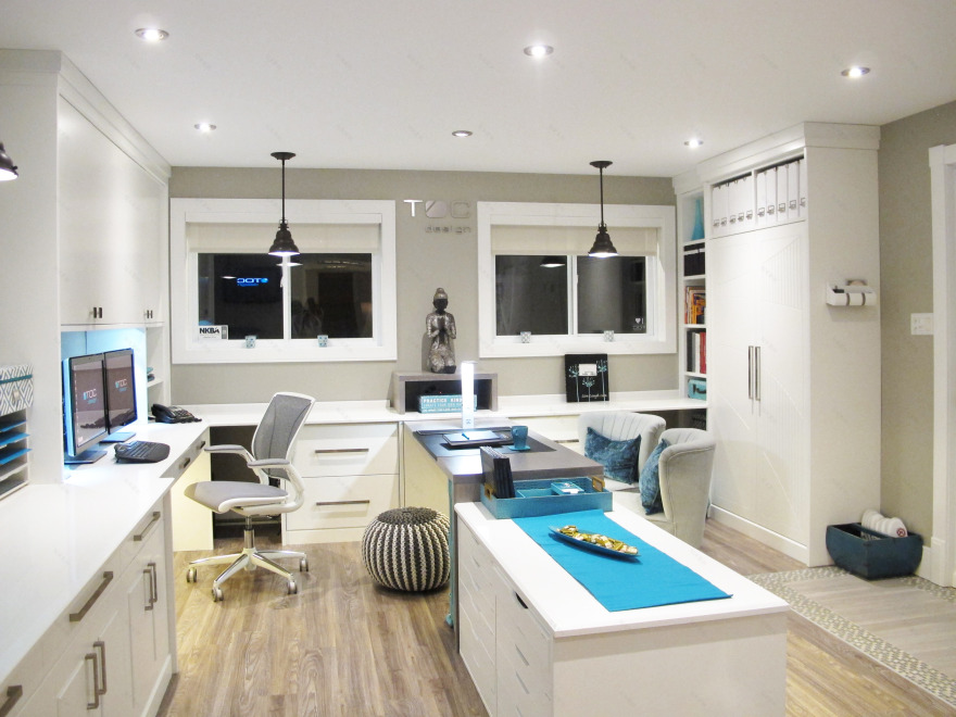 专业室内设计师的家办公空间-1