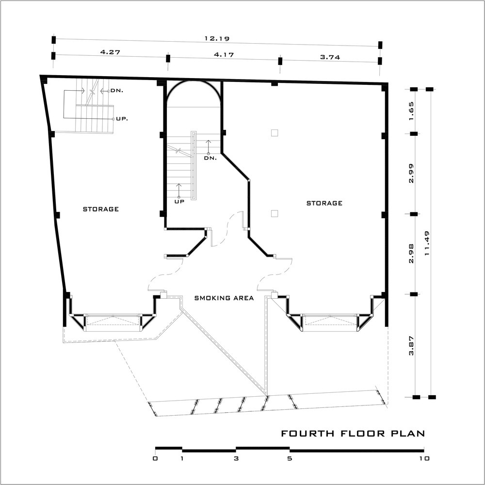曼谷“过时”混凝土泰国餐厅,融入废弃背景的弹出式美食空间-29