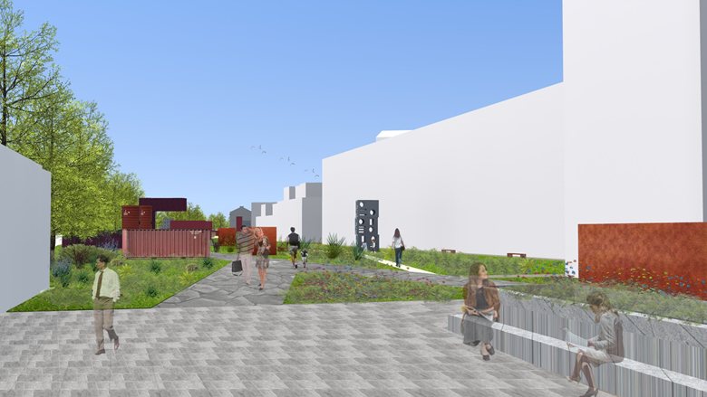 米兰城市复兴项目 | 城市绿洲与住宅办公一体化设计-3