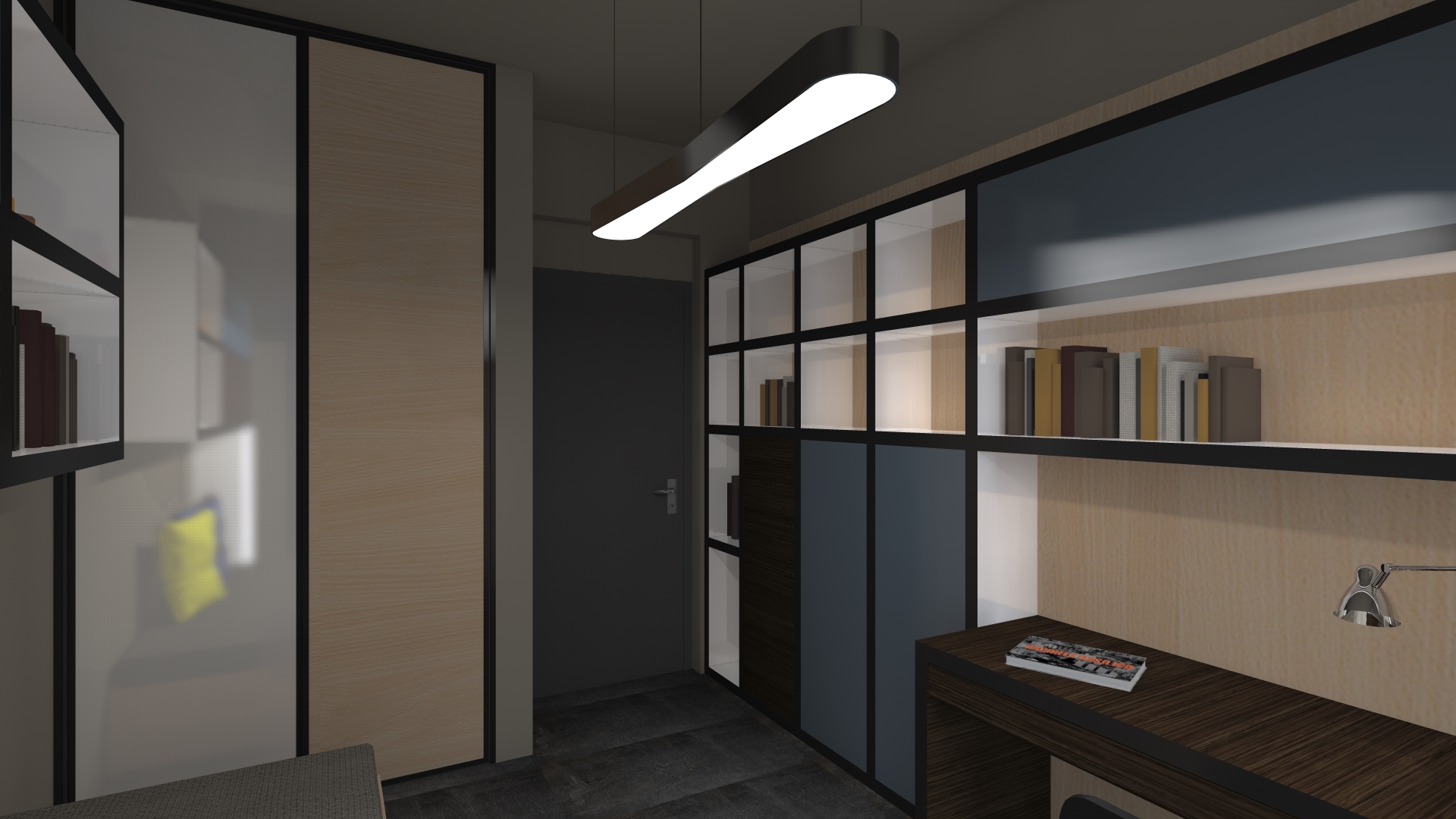 120 平米公寓，打造极简生活空间-13