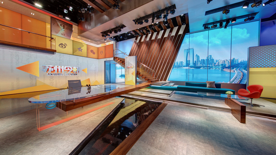 苏州电视台广播演播室-7