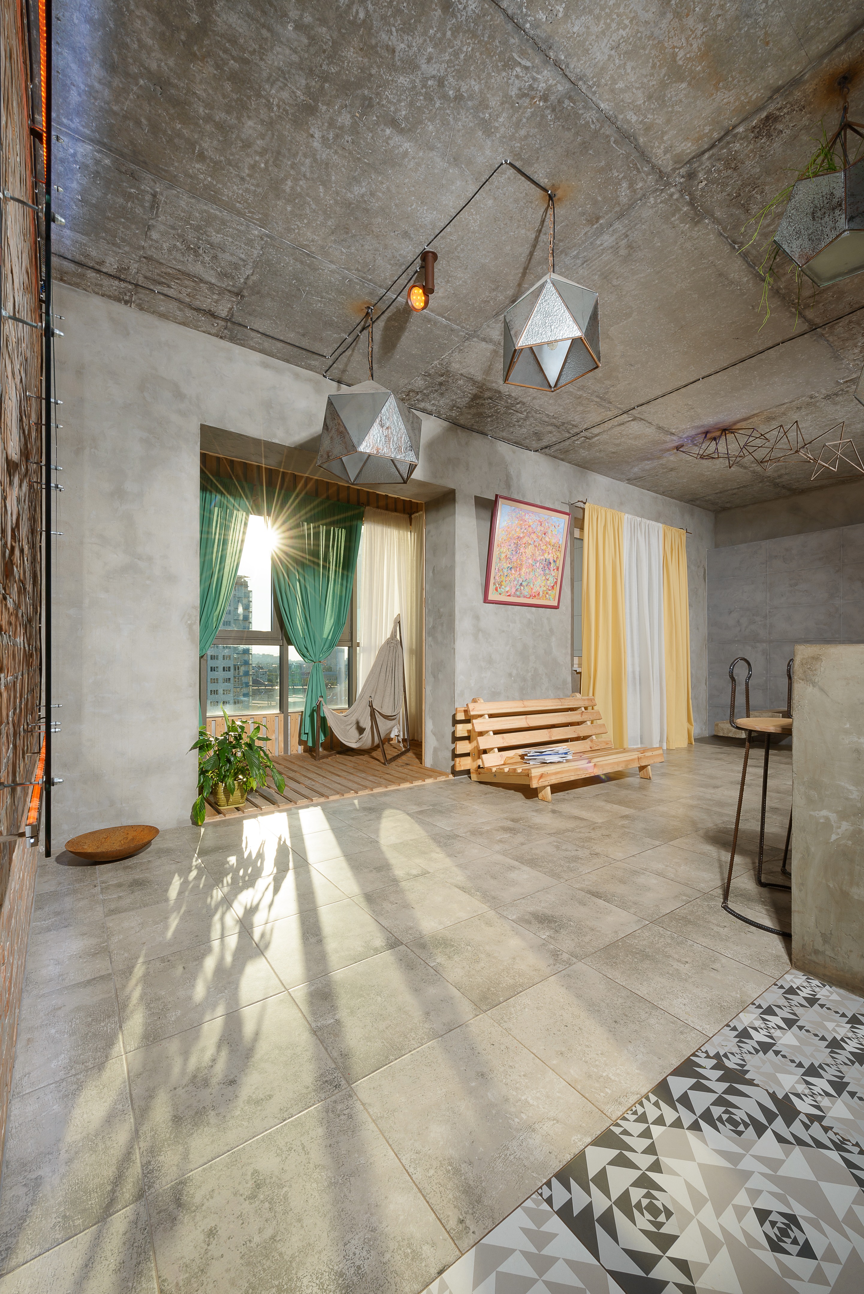 乌克兰"太阳之屋" | 融合波斯文化与现代设计的住宅空间-31