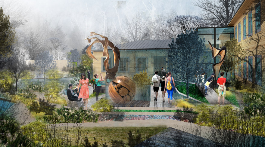 绿意盎然的比亚沃维耶扎木中心——旧校舍的现代重生-7