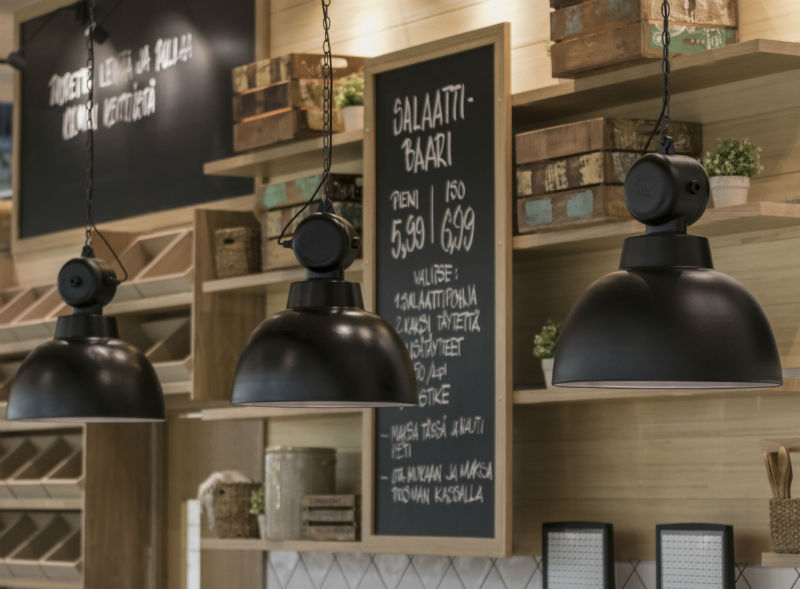 芬兰 Mylly 购物中心的 Kulman Kuppila 餐厅——现代与传统的完美融合-6