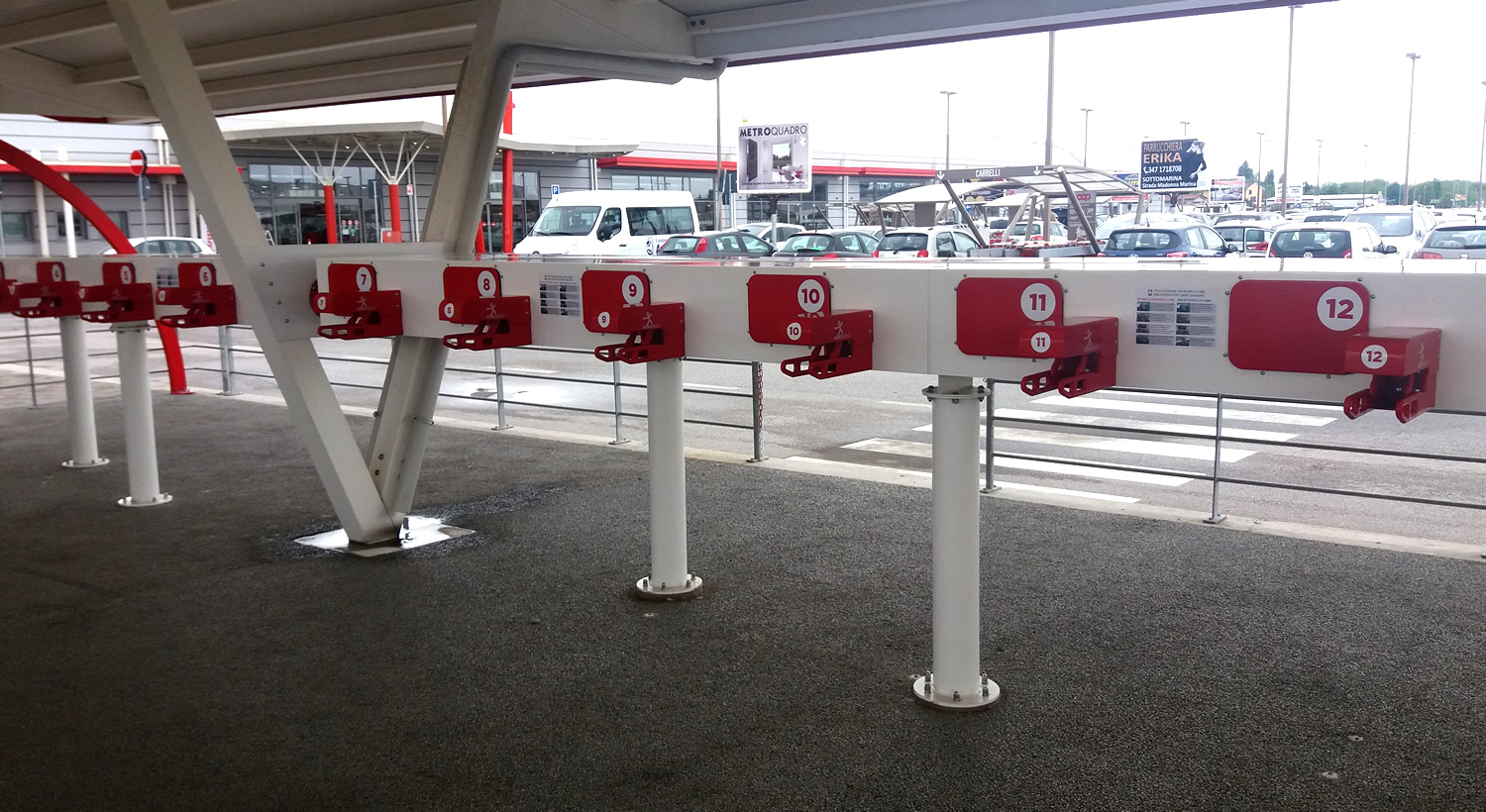 智能环保的自行车停车设施-11