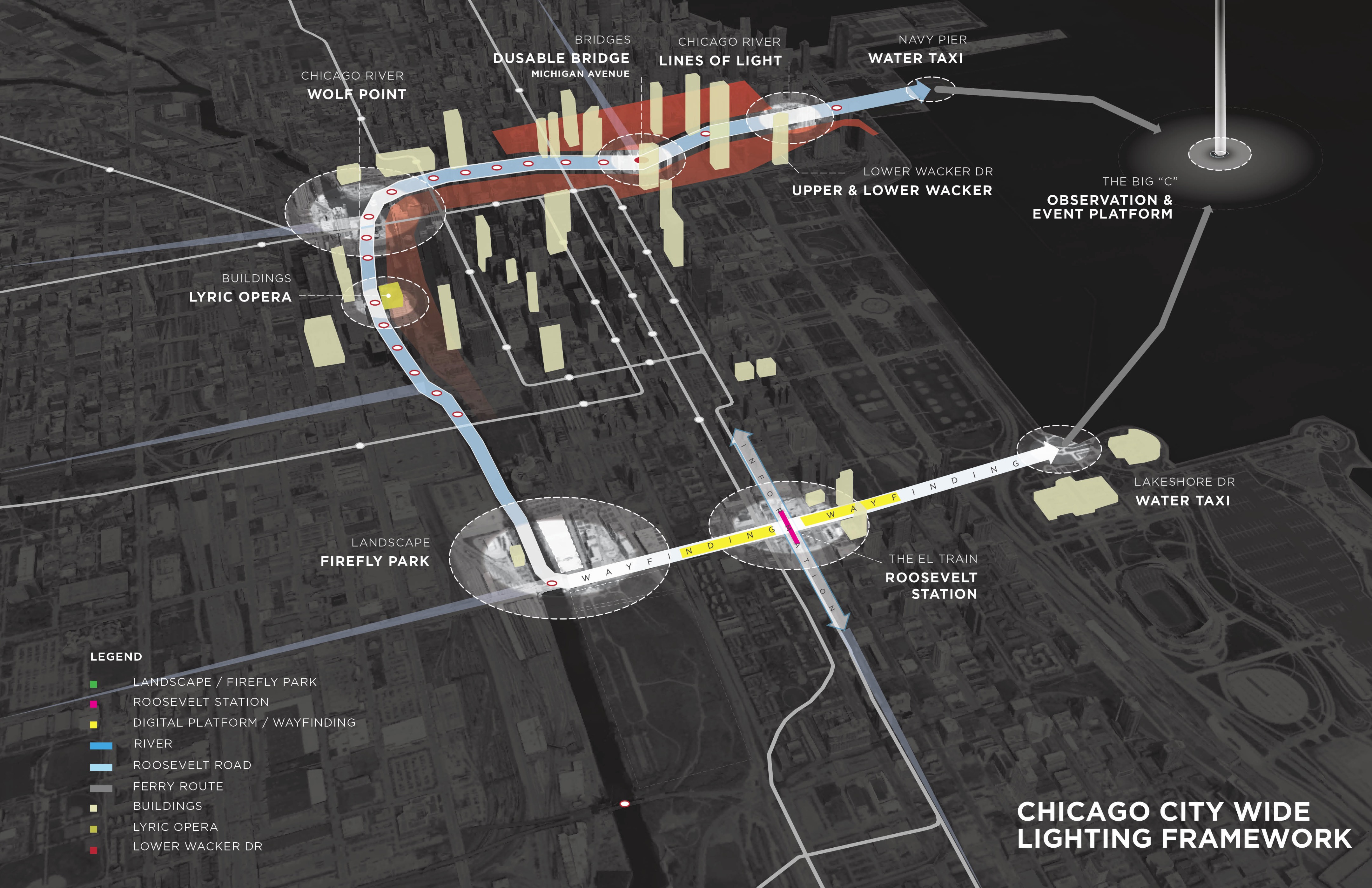 芝加哥城市照明框架计划 · 互动式光影平台-7