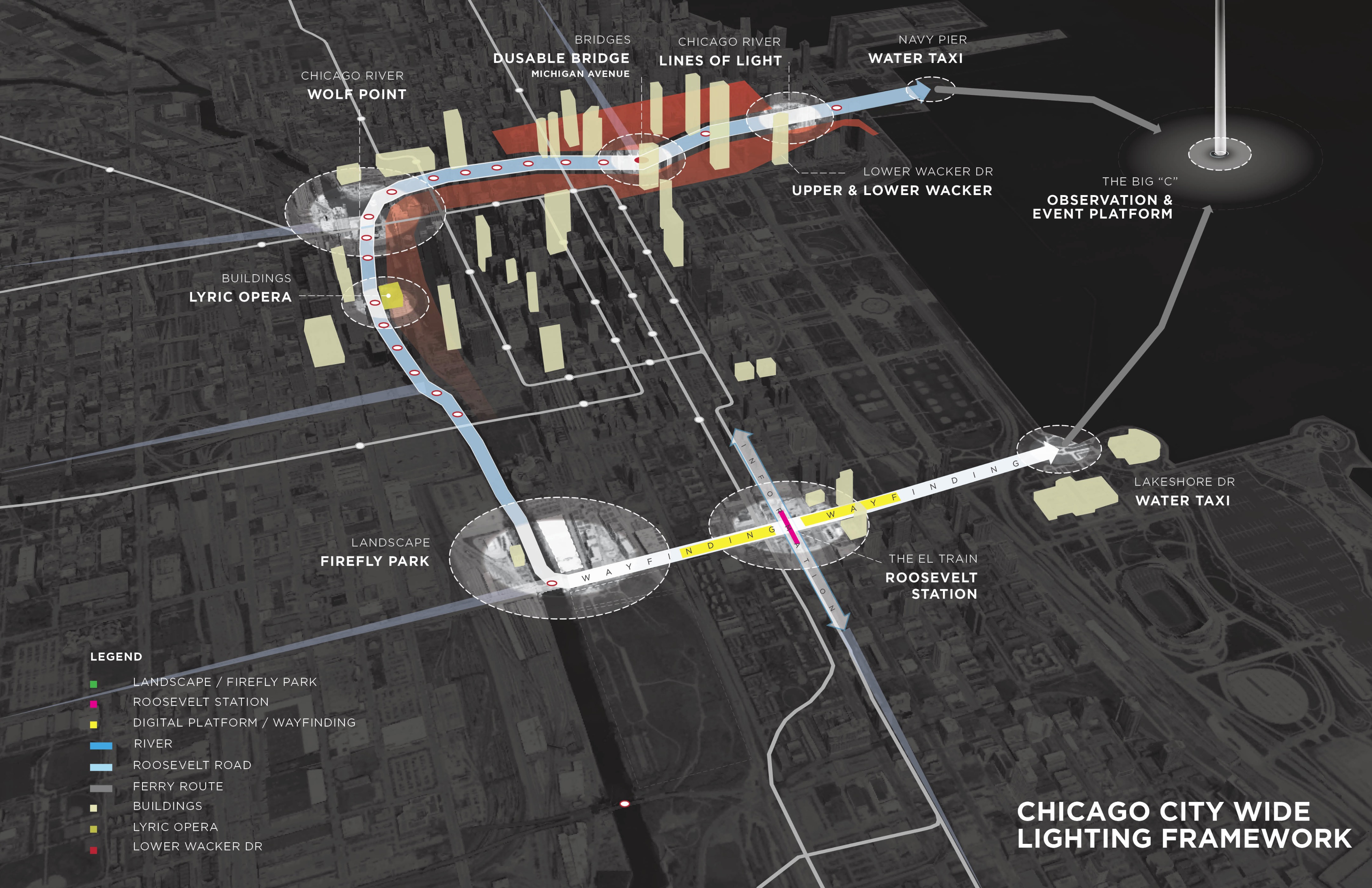 芝加哥城市照明框架计划 · 互动式光影平台-7