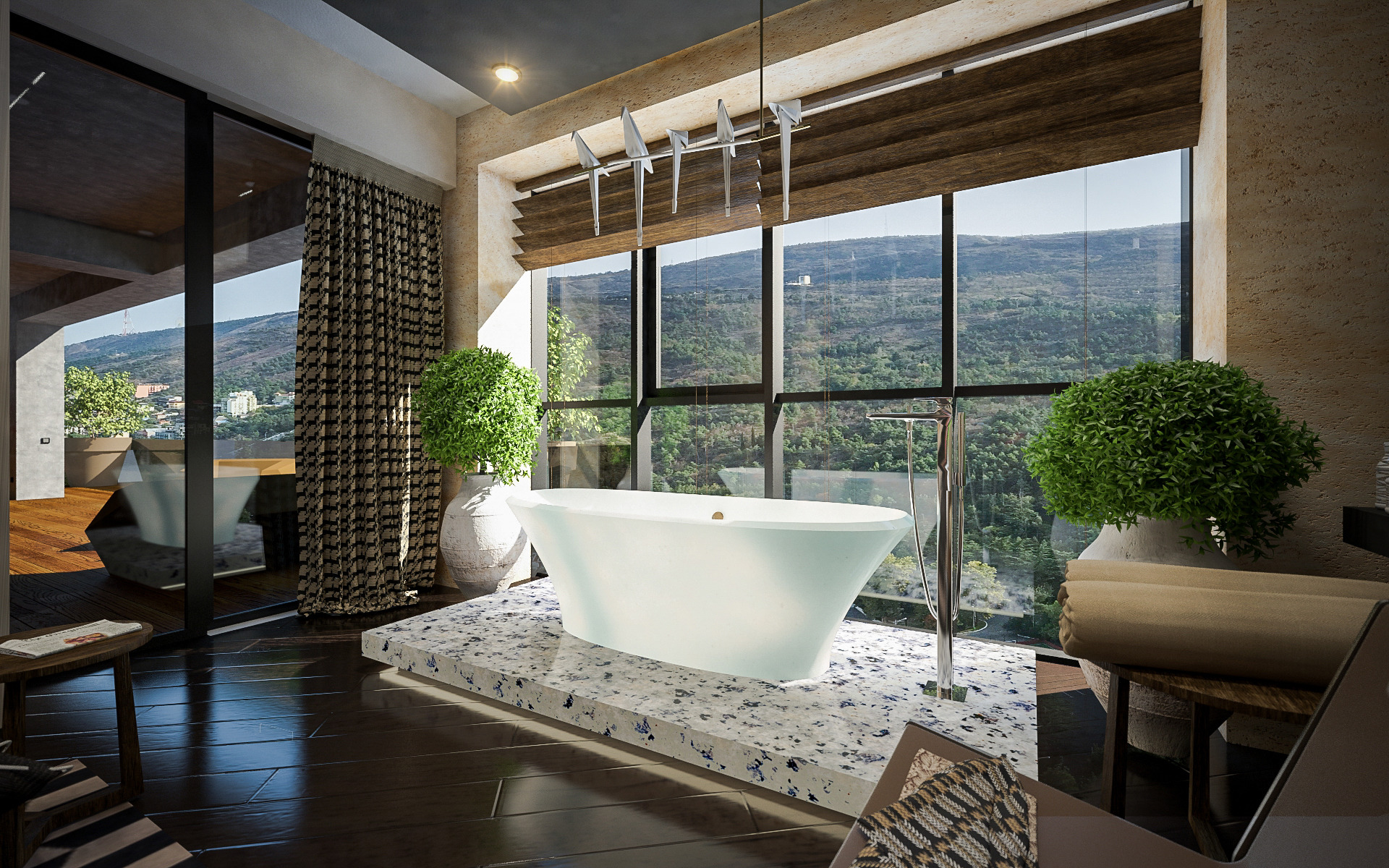 都市幻影 | 200 平米顶层公寓设计-15