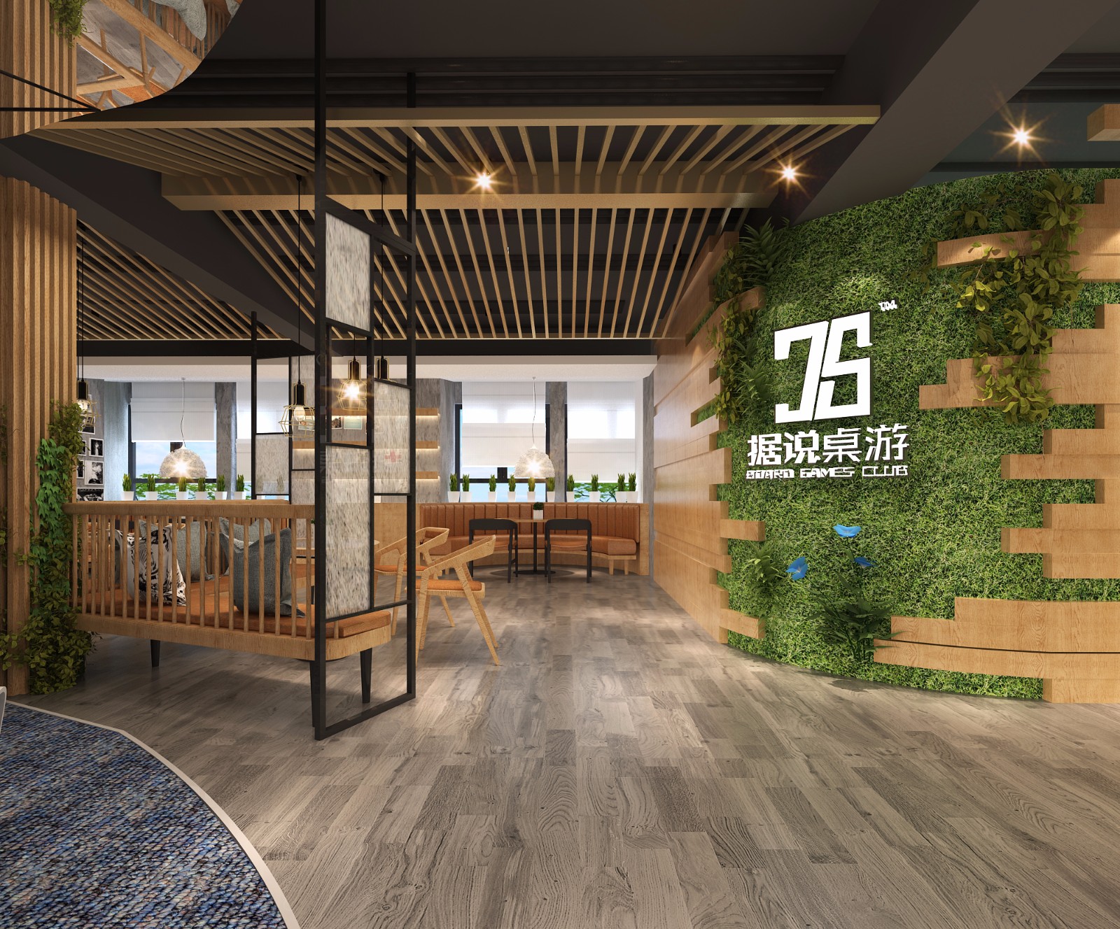 郑州二七万达桌游吧-6