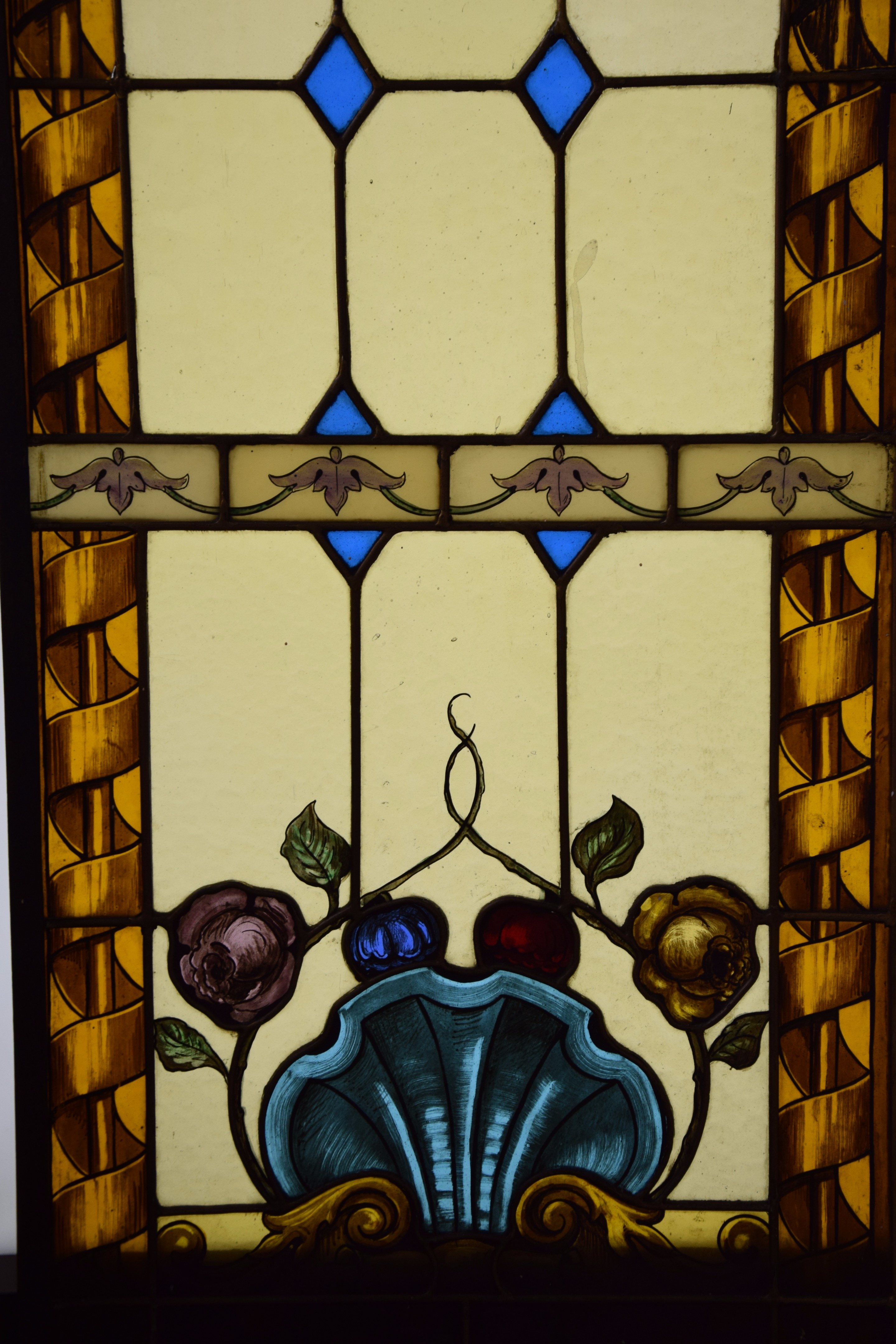 艺术自由风格的复原玻璃窗-5