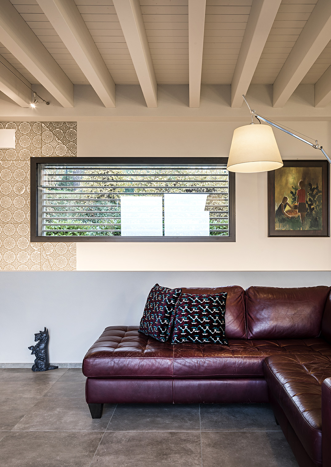 几何美学融合定制家居的意大利乡村别墅设计-1