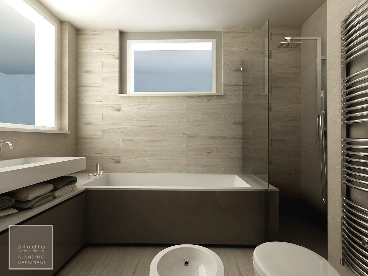 2014 年完工的意大利湖边别墅室内设计-9