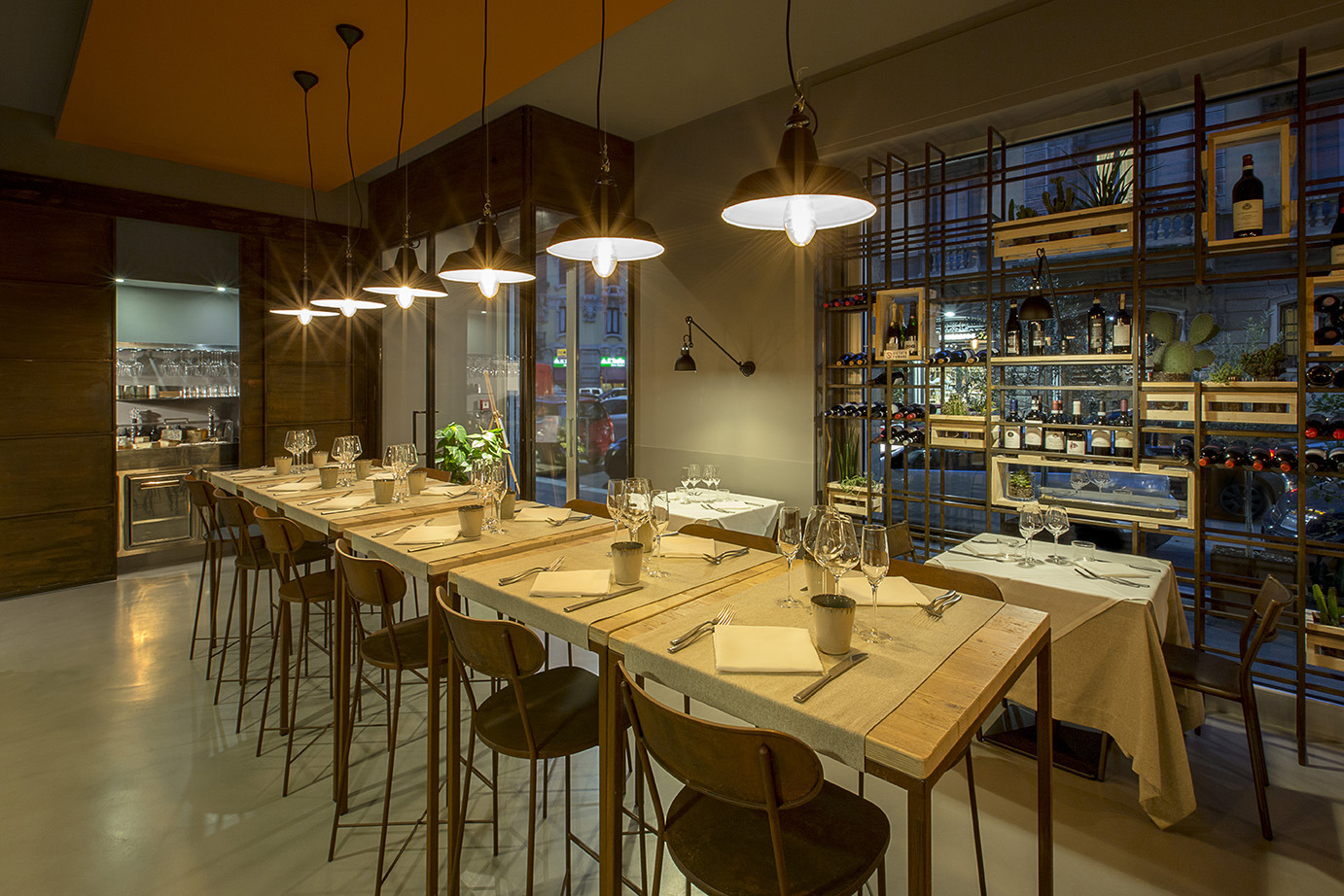 2017 年完成的 Hosteria 餐厅室内设计案例-4