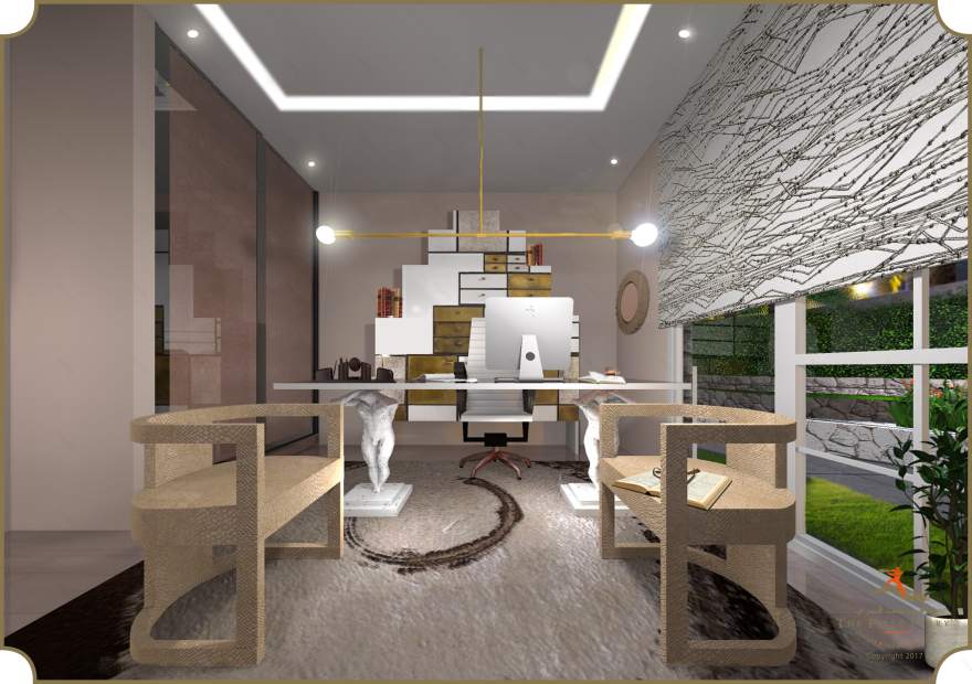 阿联酋沙迦别墅 | 现代与自然的和谐共生-11