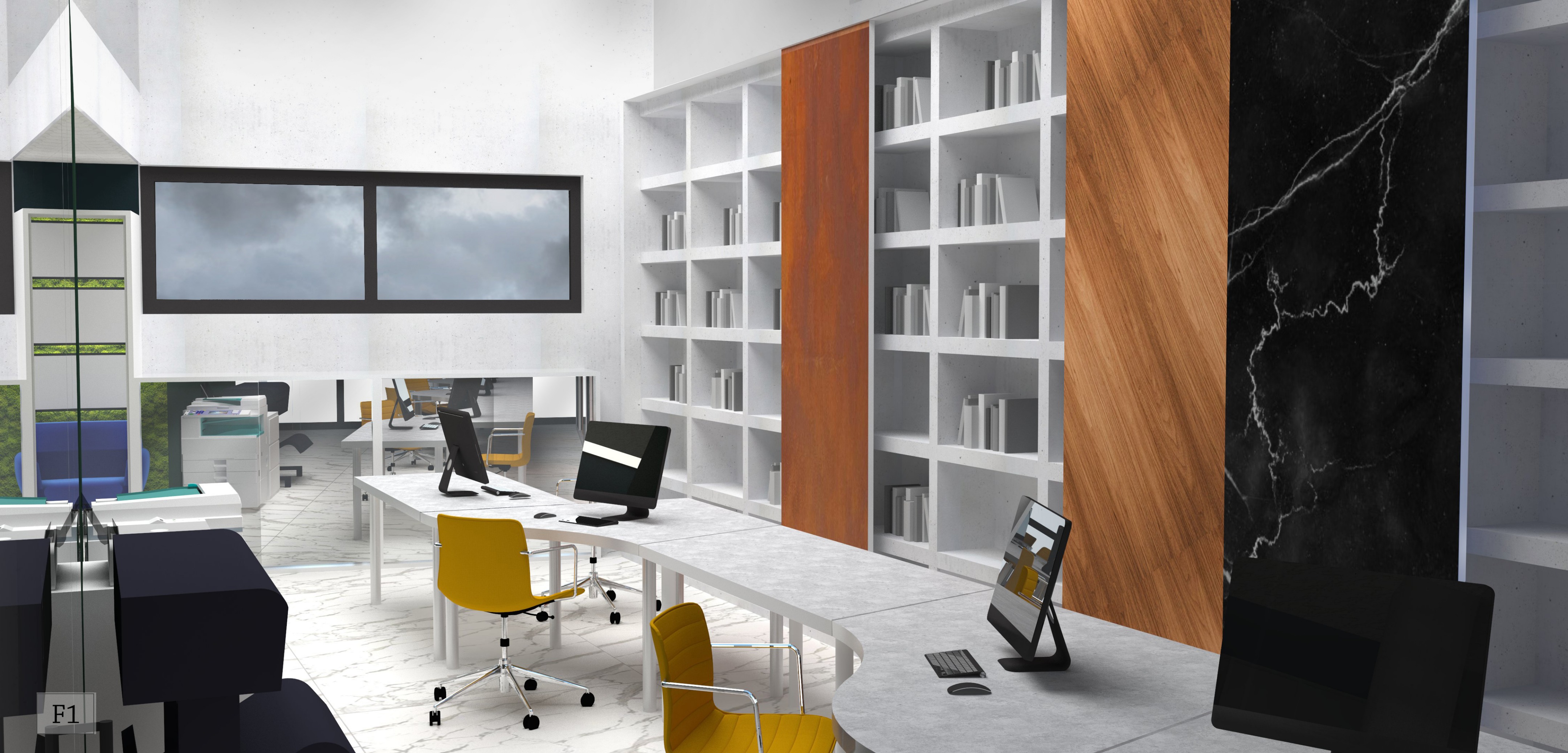 创意办公空间 | 极简与功能的完美结合-7