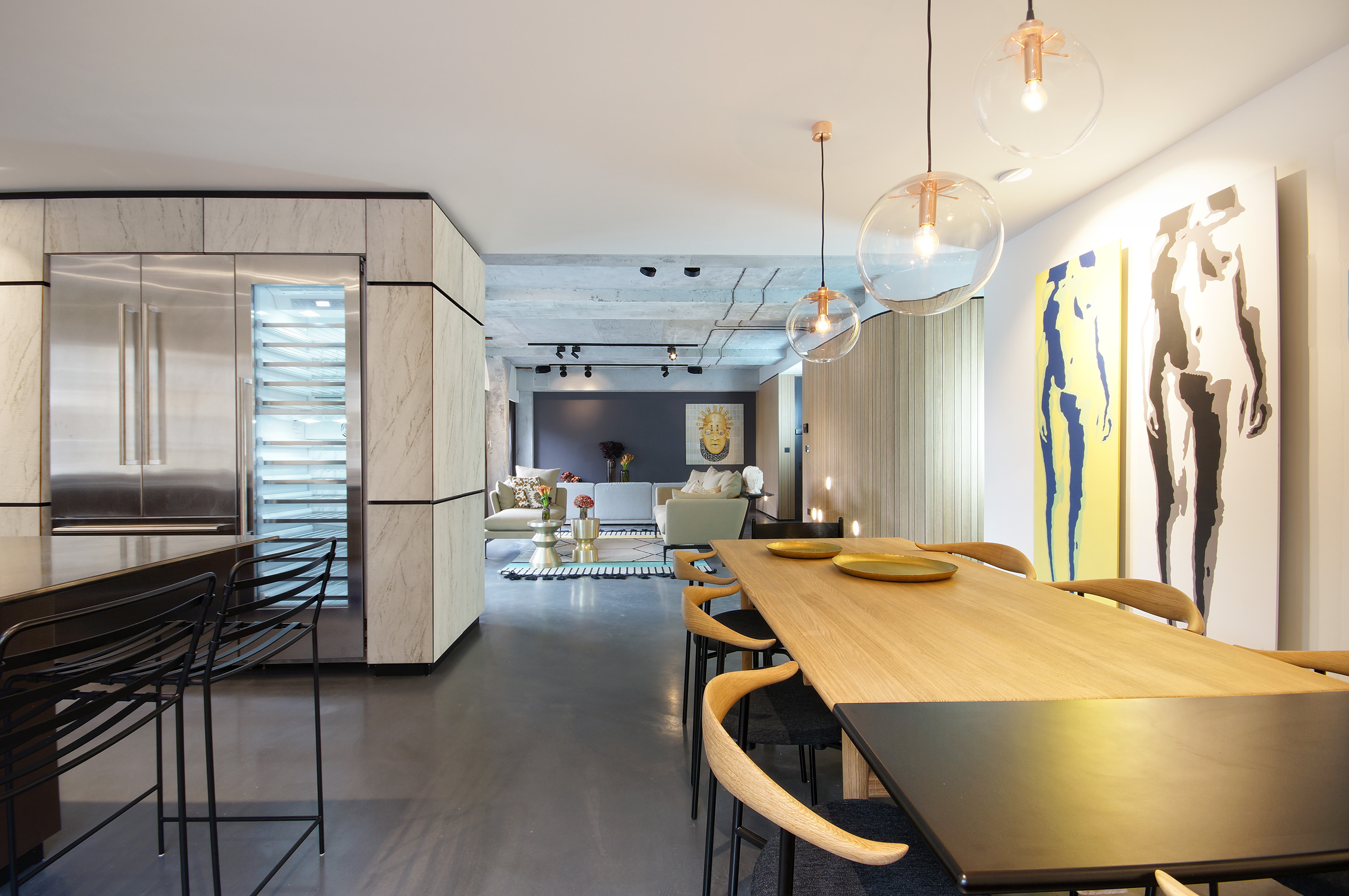 伦敦名流聚集地，工业风奢华公寓-0