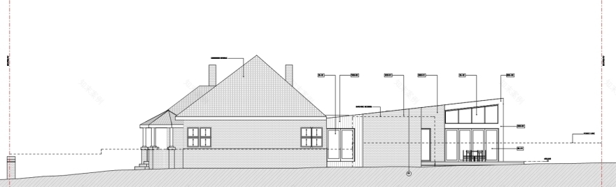 澳洲巴拉拉特湖畔老屋的现代改造-43