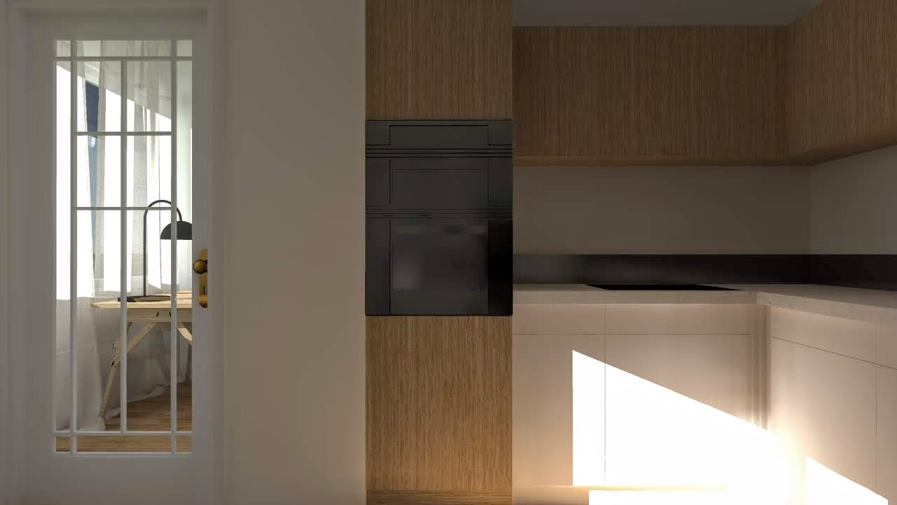 艺术装饰风白橡室内设计-7