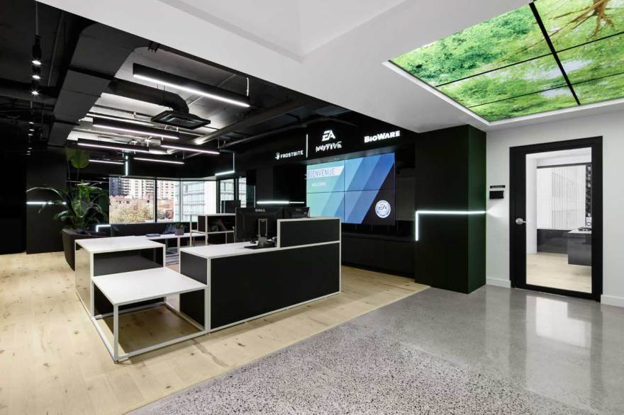 电子艺术蒙特利尔新办公室,极简主义与创造力的完美结合-16