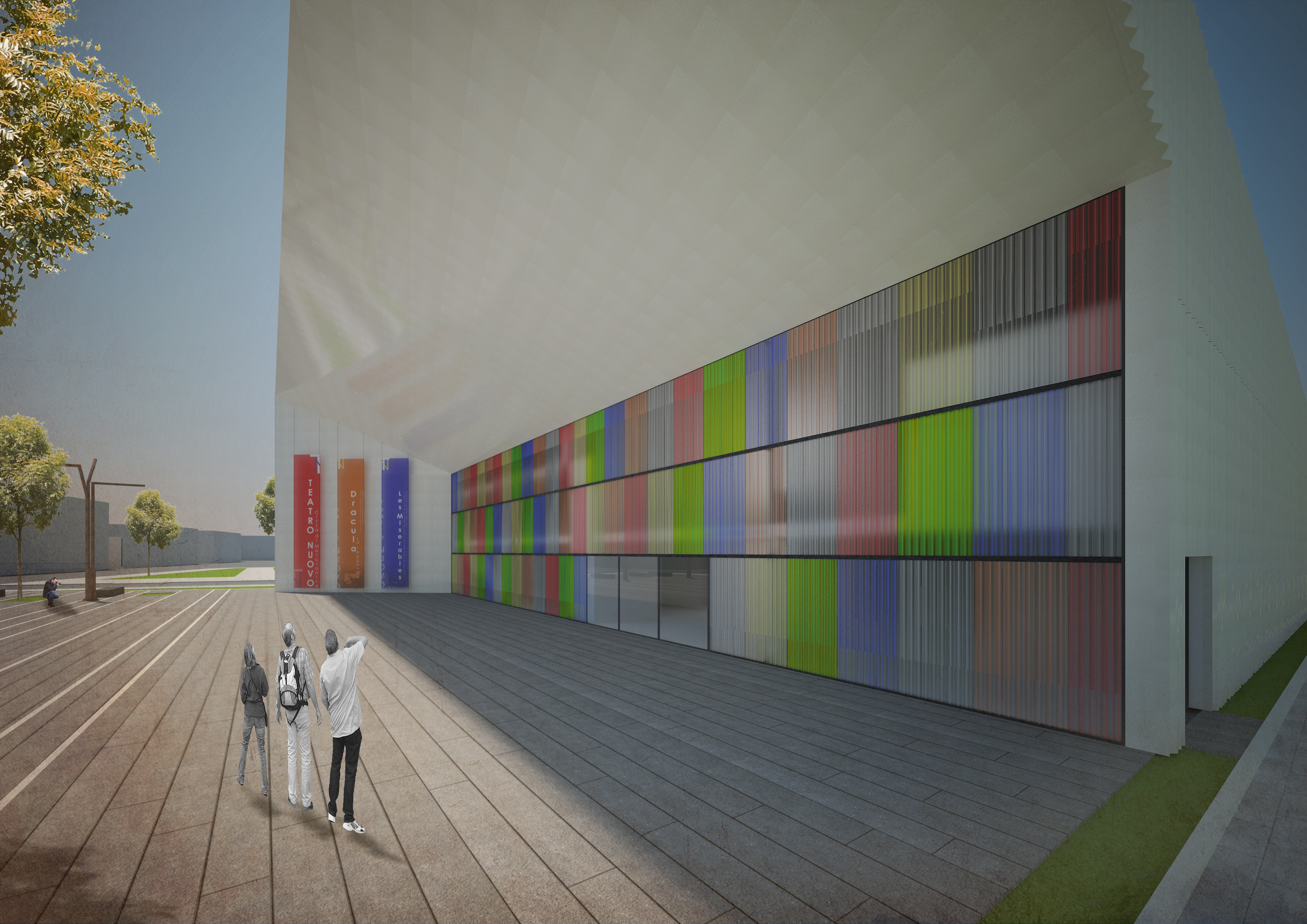 马西亚尼斯商业剧院广场设计-1