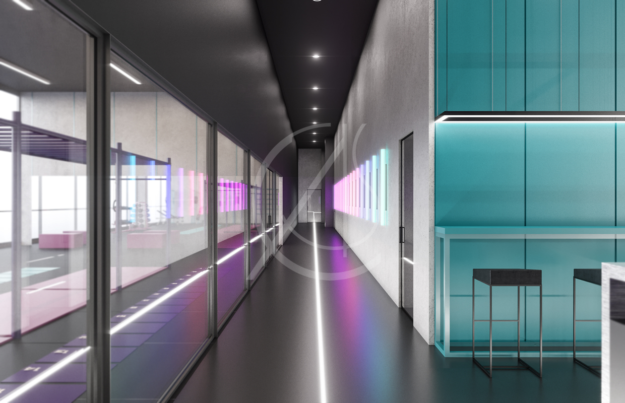 女士健身中心室内设计-10