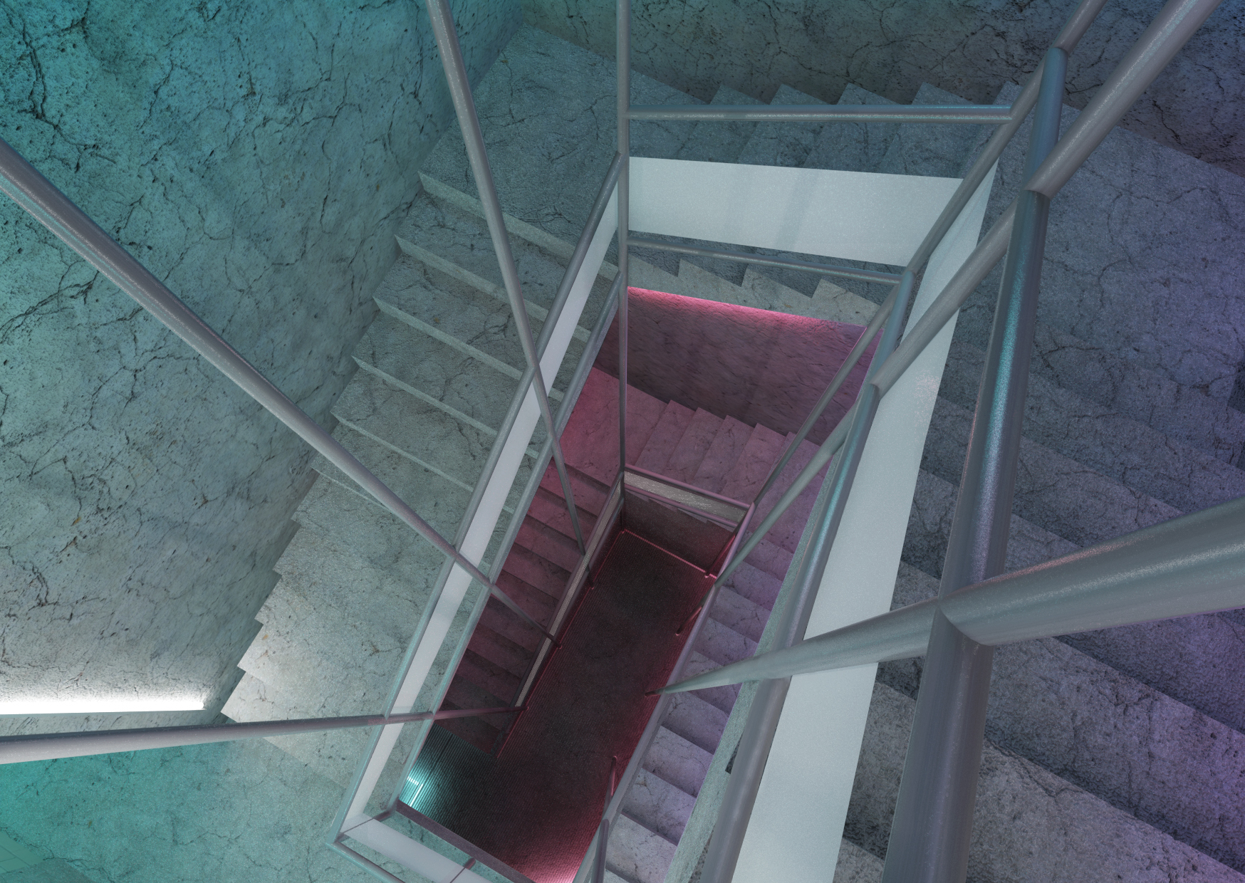 Pianell 15 项目 | 楼梯与走廊的内外空间设计-10