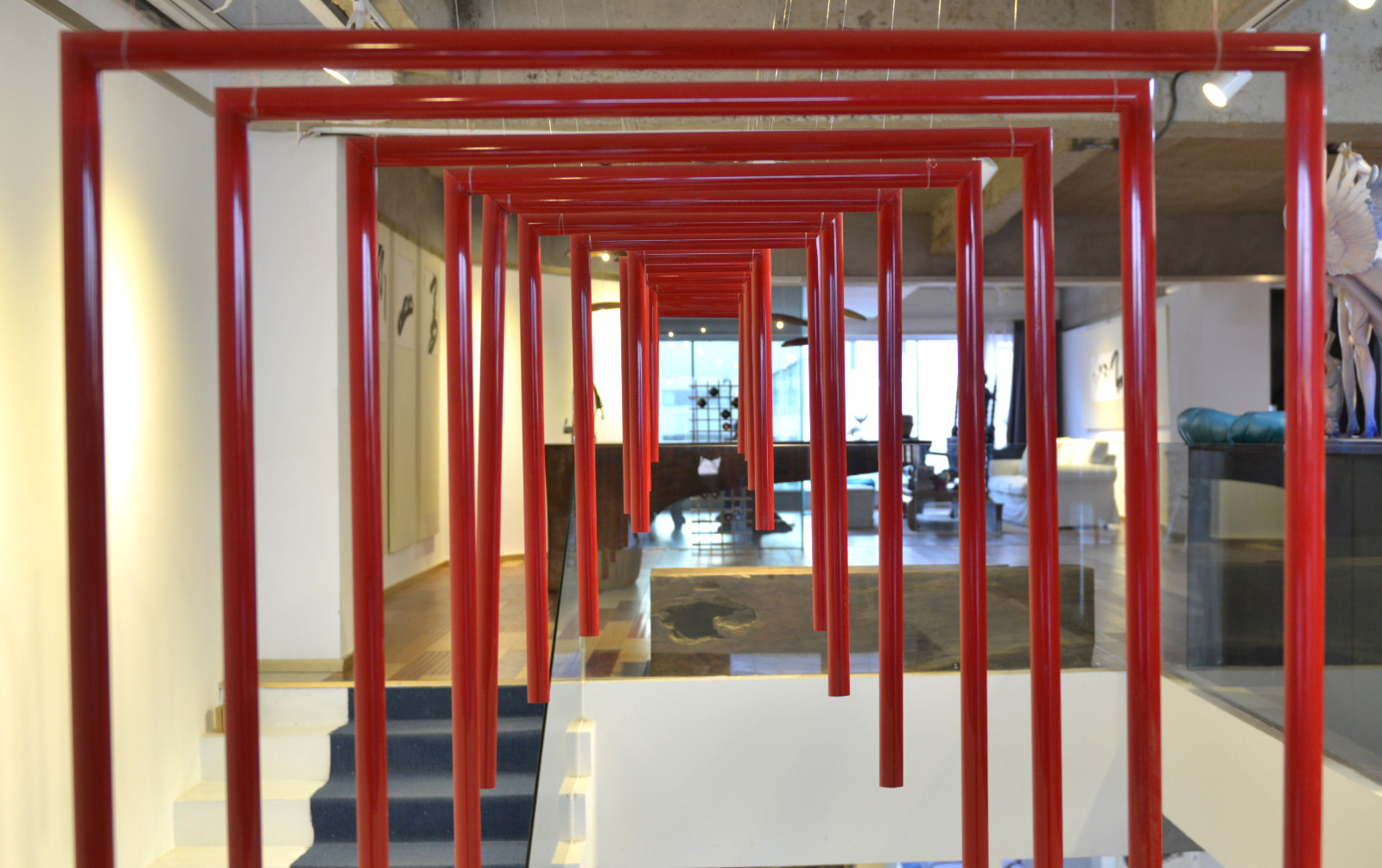 北京宋庄艺术工作室——简约实木风-14