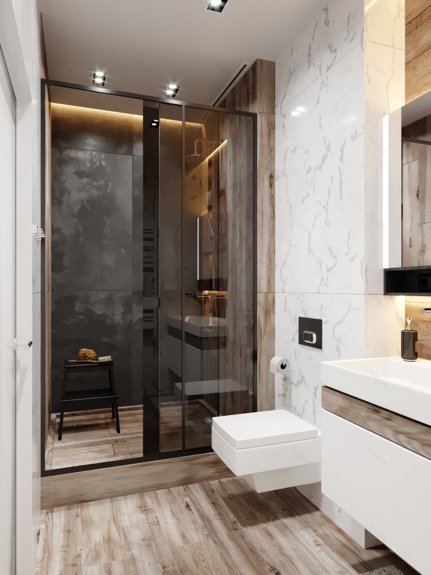 浪漫法式客厅,温馨和谐的家庭角落-37