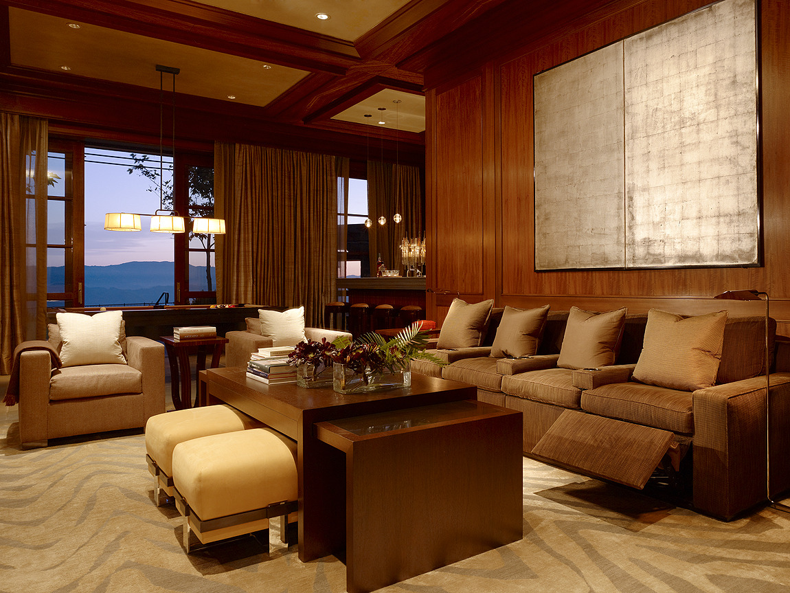 融合自然景观的加州别墅设计-41