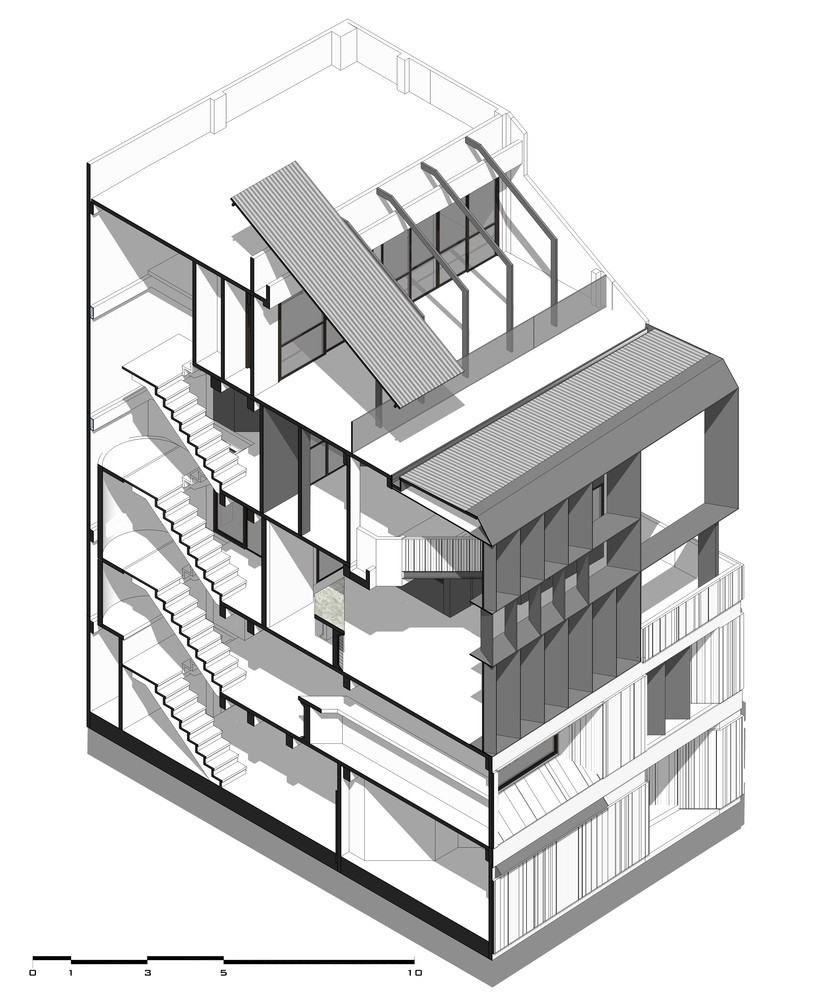 曼谷“过时”混凝土泰国餐厅,融入废弃背景的弹出式美食空间-39