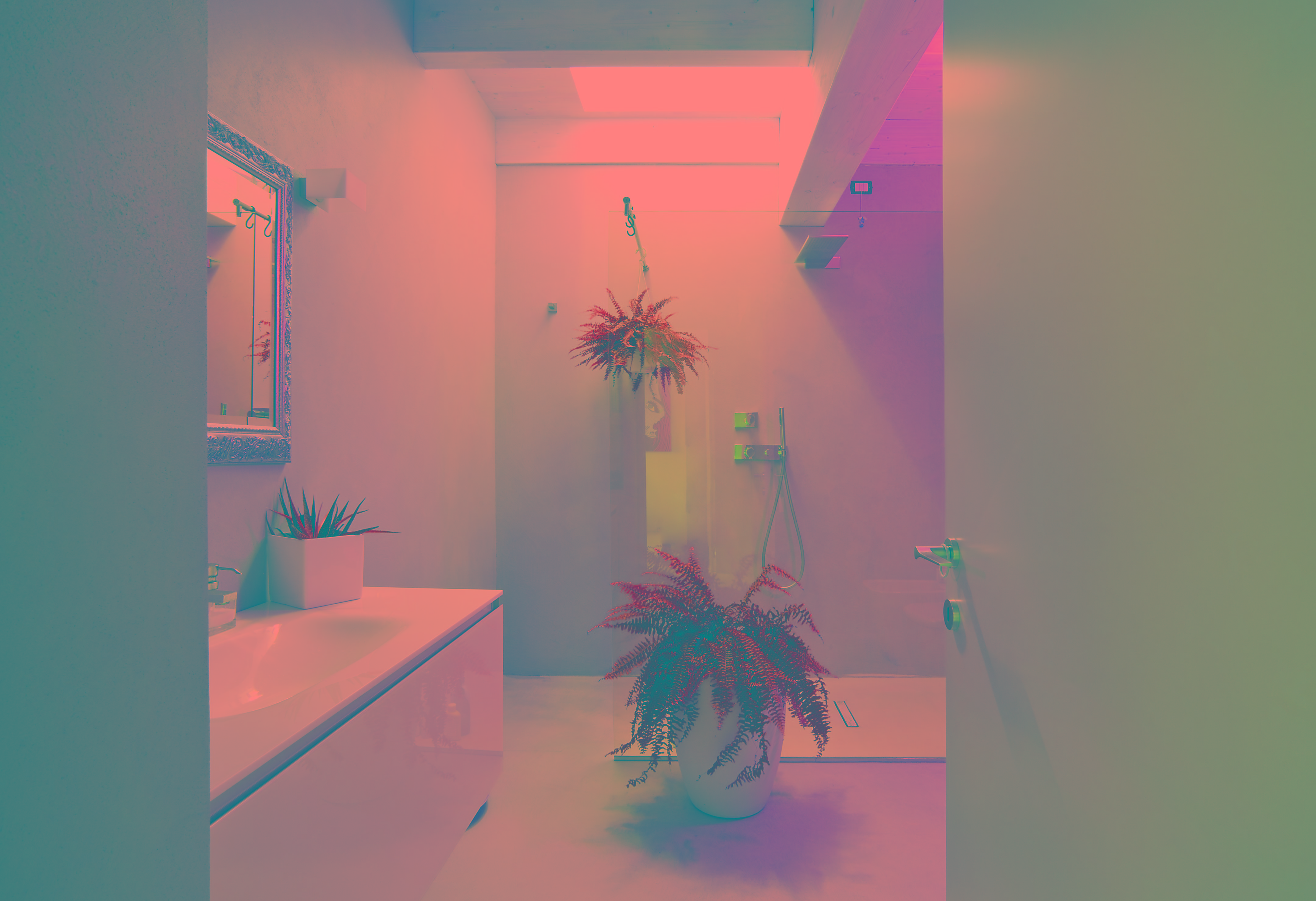 单层别墅,极简风格与自然元素融合-12