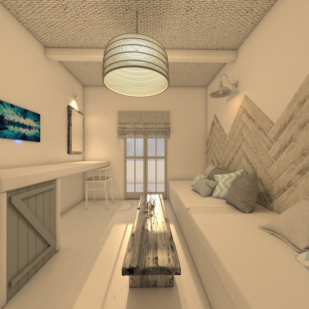 2017 年天堂度假酒店套房 225 号接待区设计-15