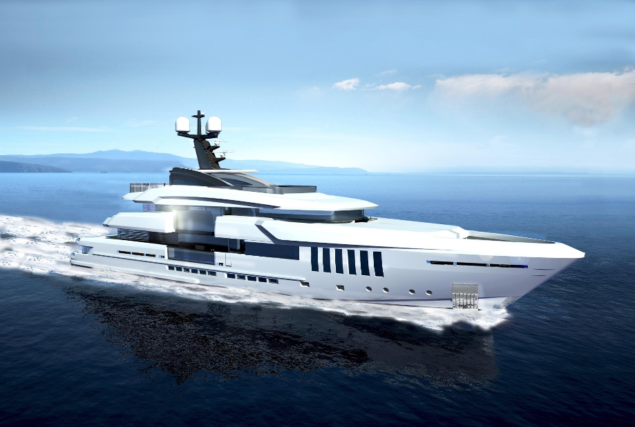 船舶室内设计团队打造 50 米豪华游艇内饰-3