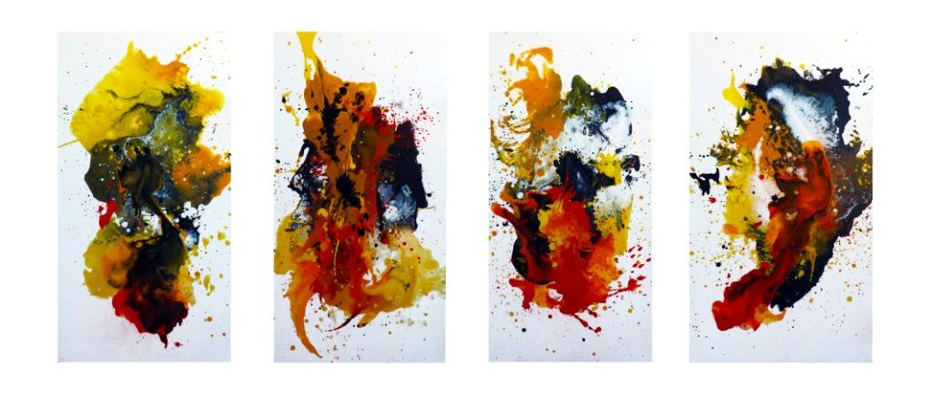 2014 年完成的 QVC Realty 俱乐部抽象流体画设计-14