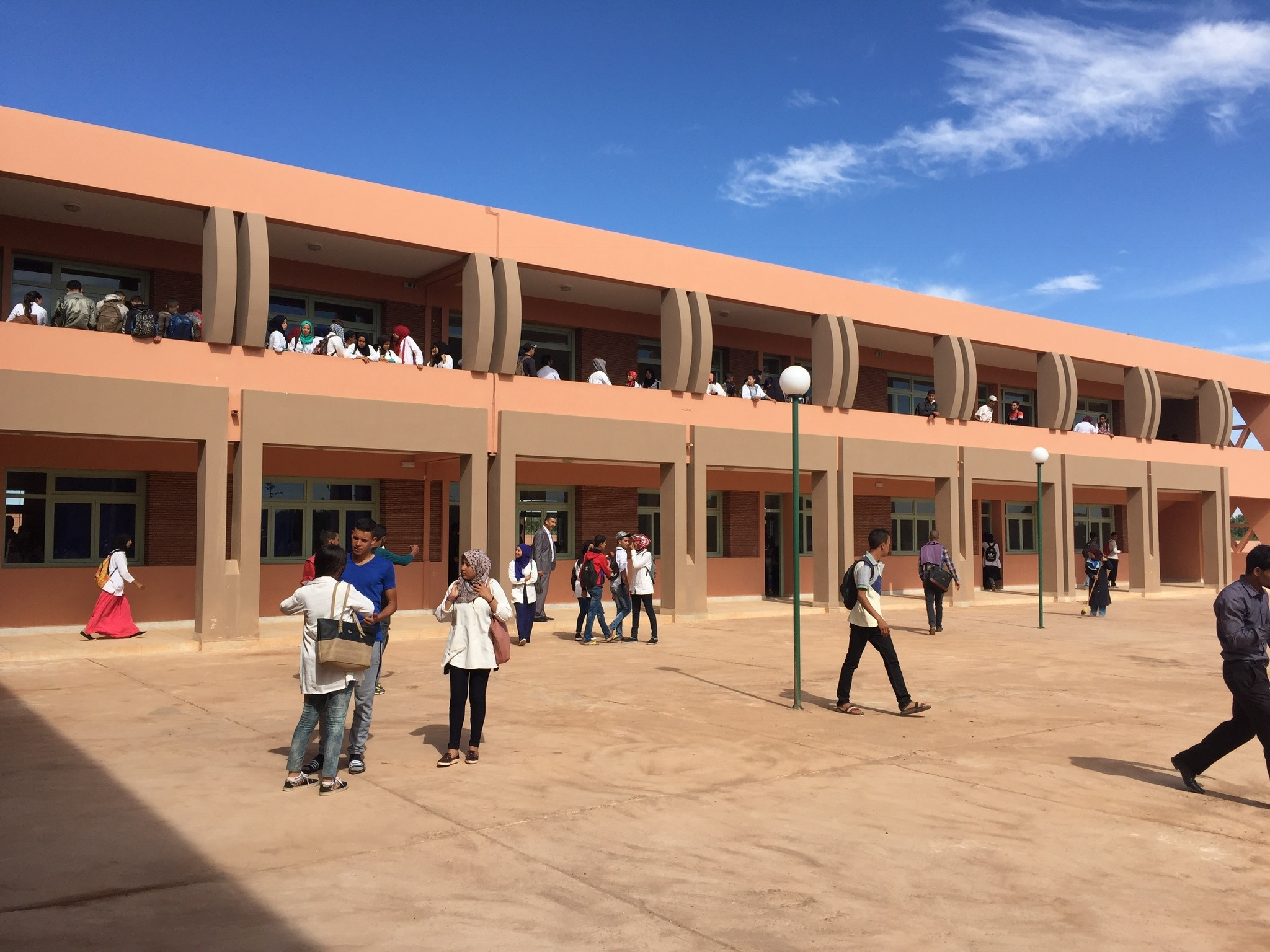 摩洛哥乡村中学——智慧橄榄林中的学术殿堂-6