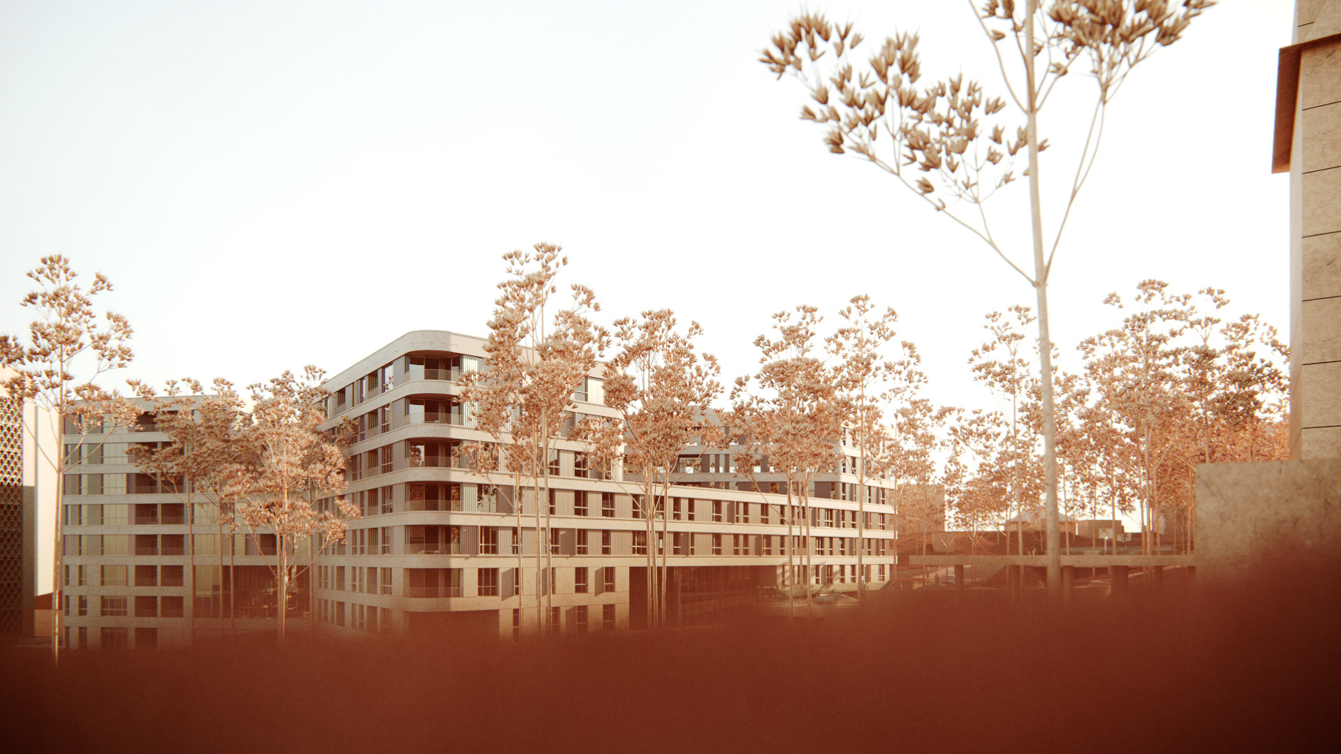Residential complex. Proposal for competition in Lviv-13