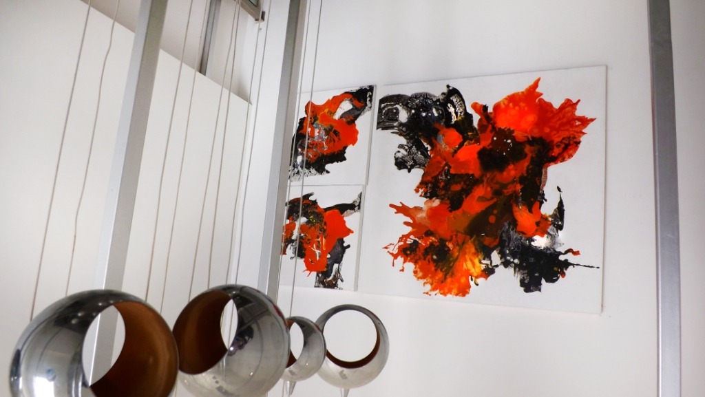 2014 年完成的 QVC Realty 俱乐部抽象流体画设计-7