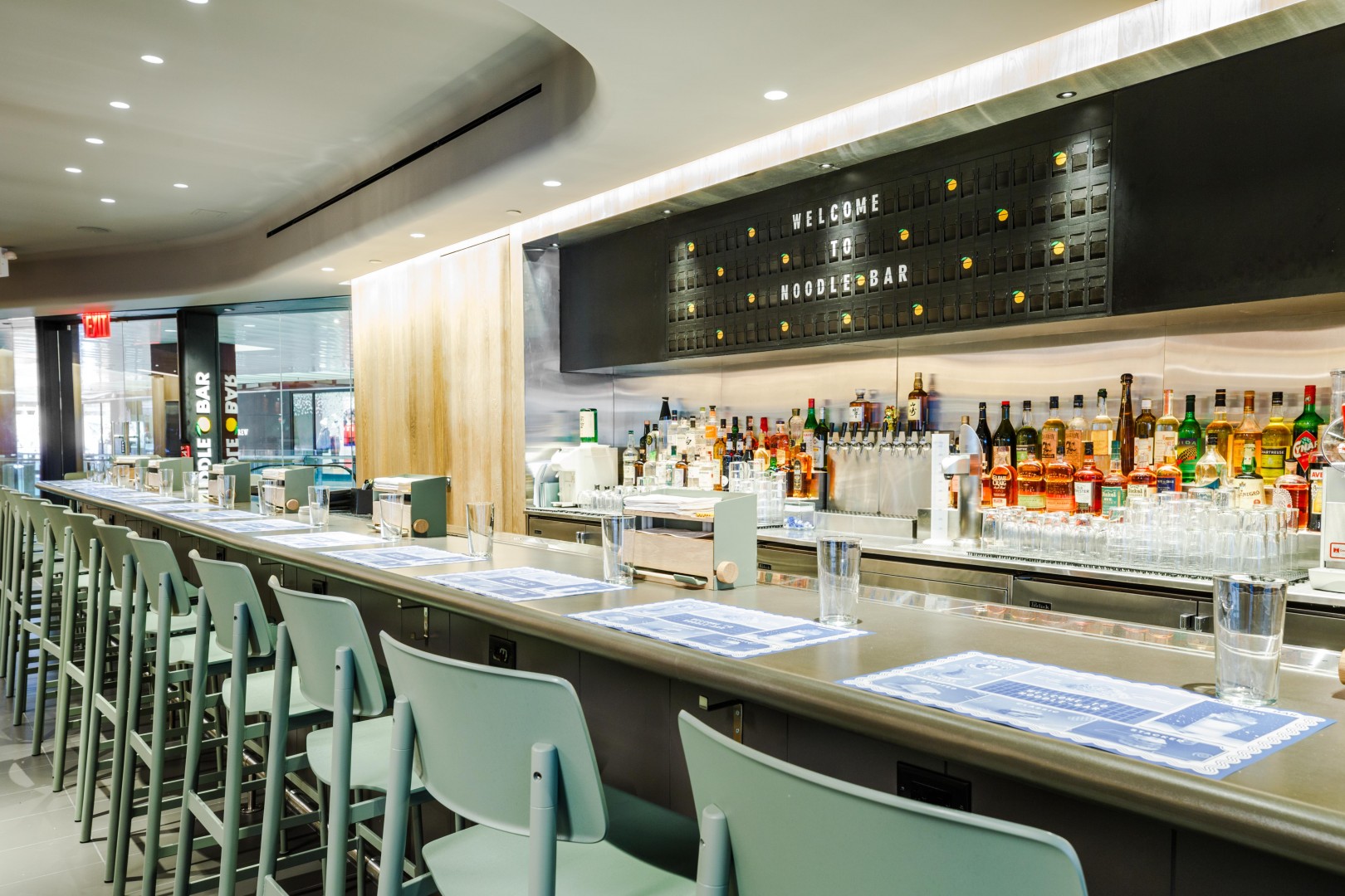 2018 年纽约 Momofuku Noodle Bar 餐厅室内设计-4