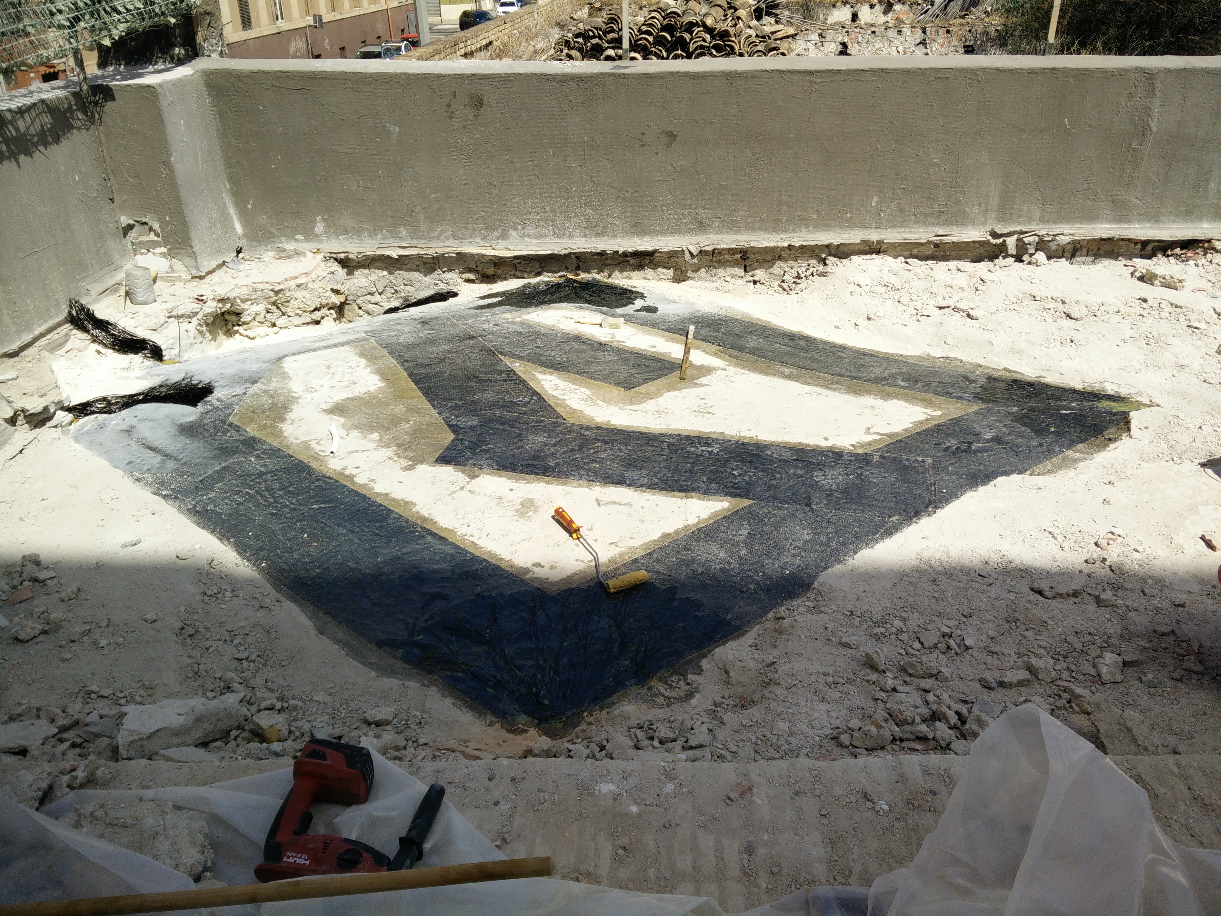 历史建筑碳纤维静态加固 | 砖拱顶修复-16