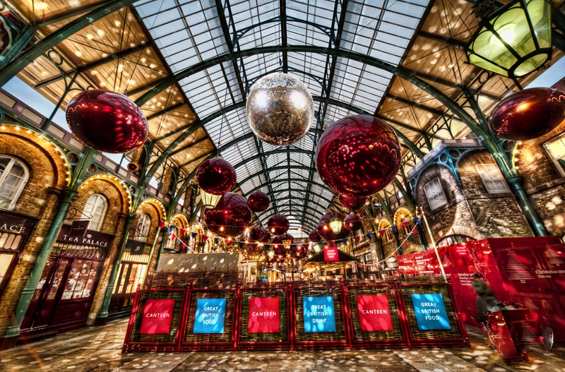 [购物中心] 欧洲圣诞市场的一片喜庆-12