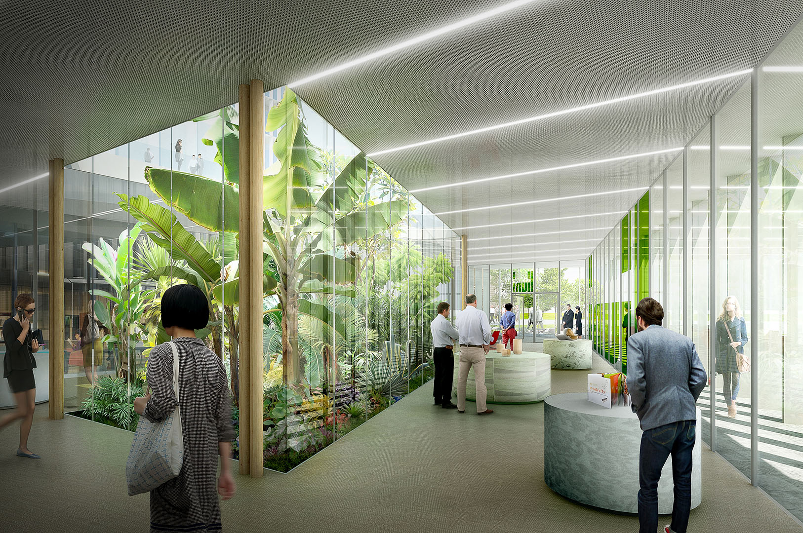 都市绿洲办公空间设计-7