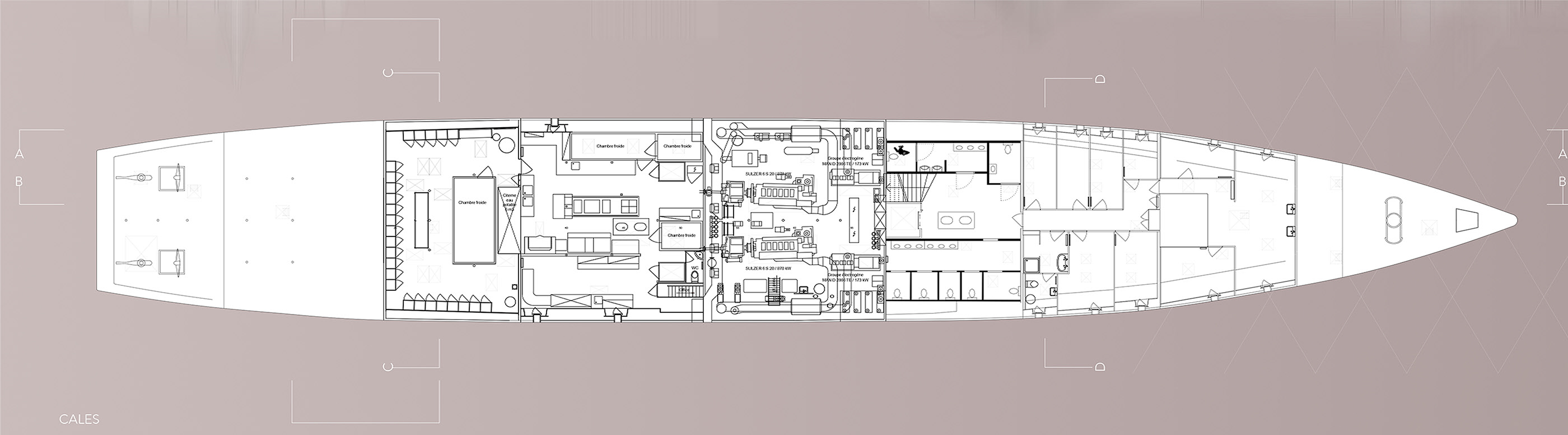 "Le Lausanne"豪华游艇酒店改造设计-3