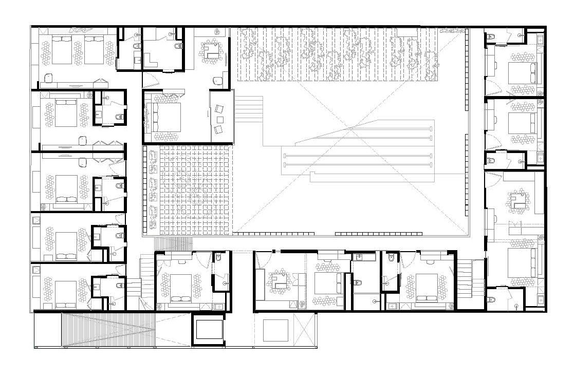 墨西哥城“Carlota Hotel”老建筑新生命-50