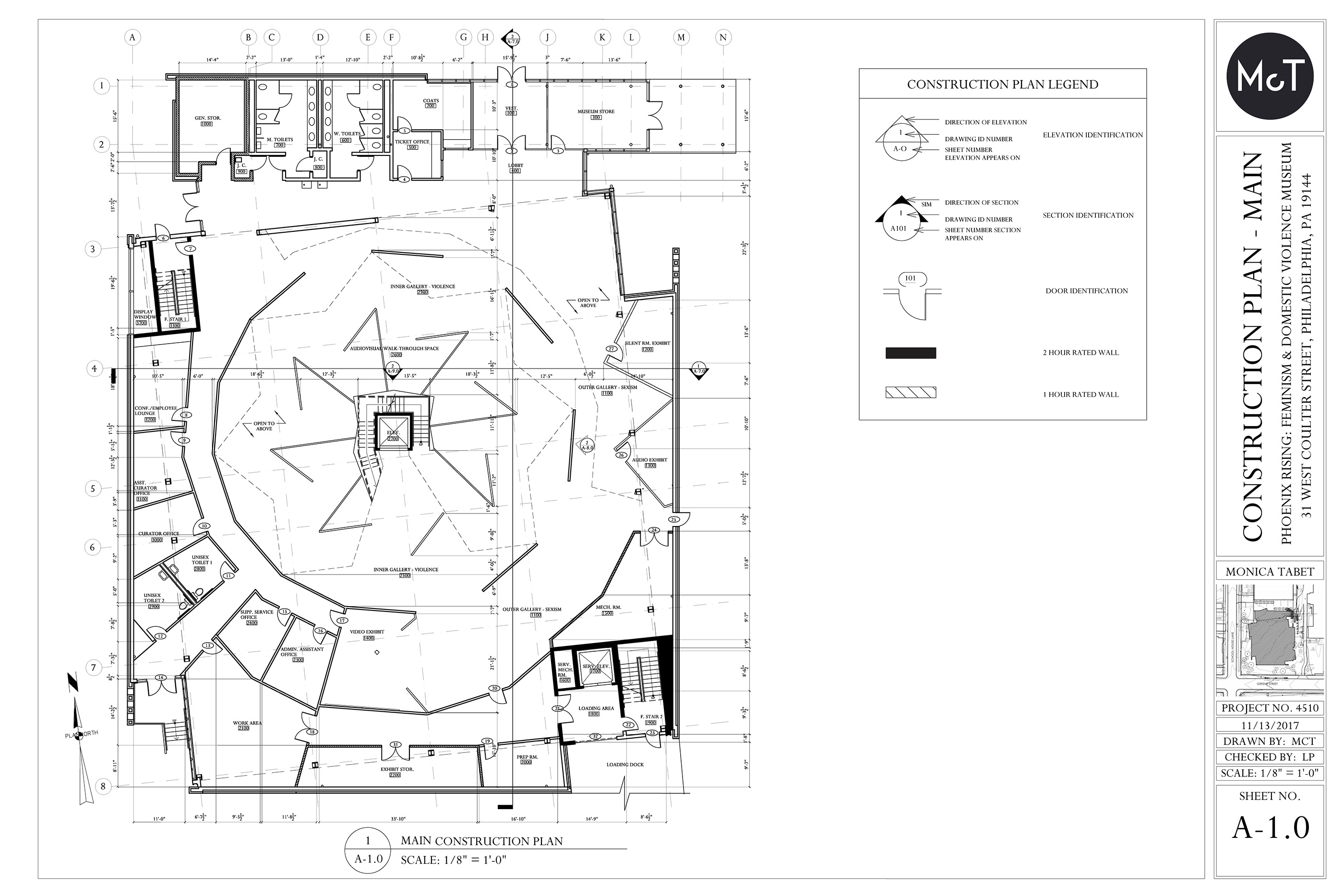 Phoenix Rising Museum - Construction Documents-4