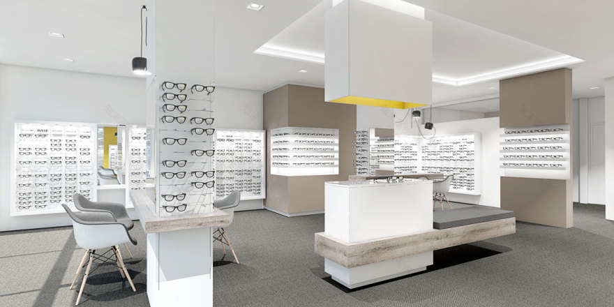 汉堡的眼镜光学商店装修-4