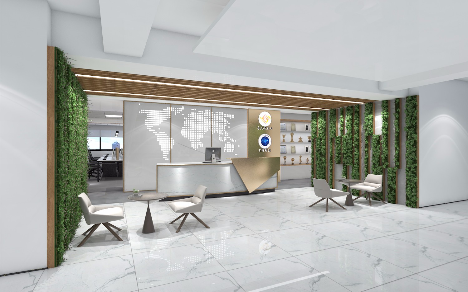 北京泰益德置业集团新中式办公空间设计-3