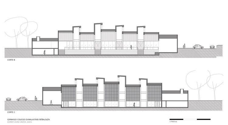 Dunalastair School Gymnasium 室内设计-21