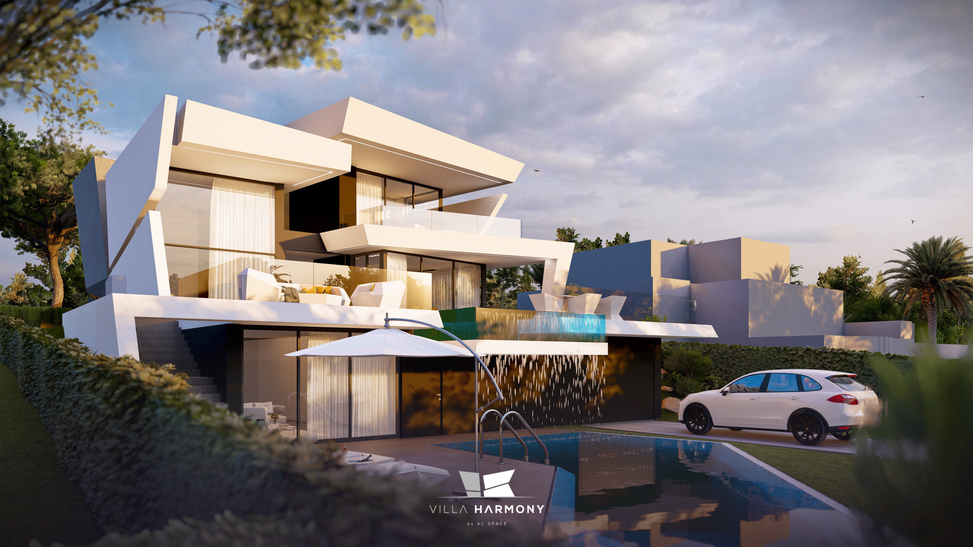 2019 年完工的葡萄牙维拉和谐独栋别墅-0