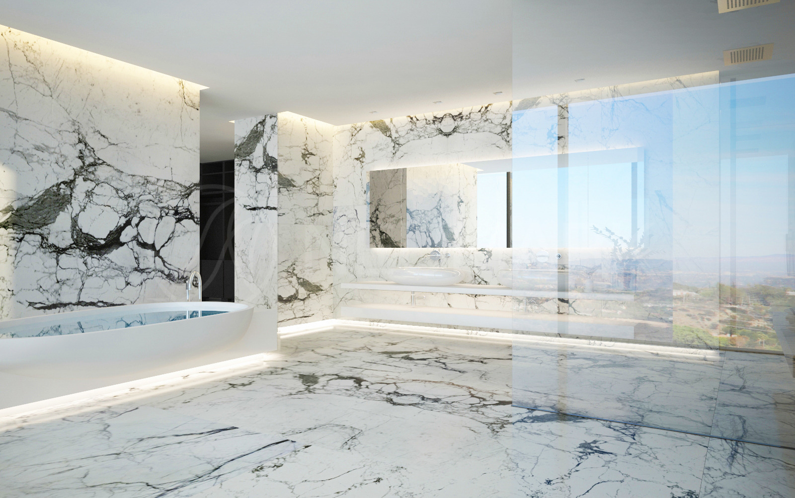 "云端之上 | 贝弗利山巅豪华私人住宅"-37